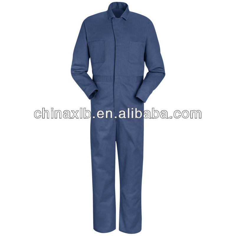 Men's Snap Front Cotton Coveralls