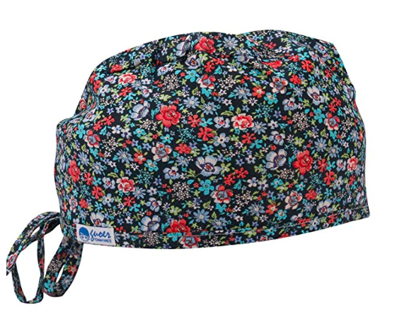 Printing color unisex Scrub Cap, medical scrubs wholesale