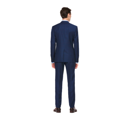 Window products full canvas 2 pieces custom bespoke tailor suits wool fabric men blazer and pant suits for men