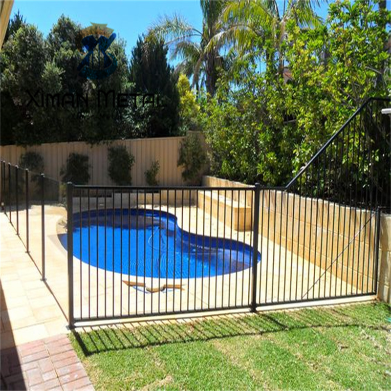 Pool Steel Fence Stylish Pool Fencing Removable Aluminum Metal Security Fence