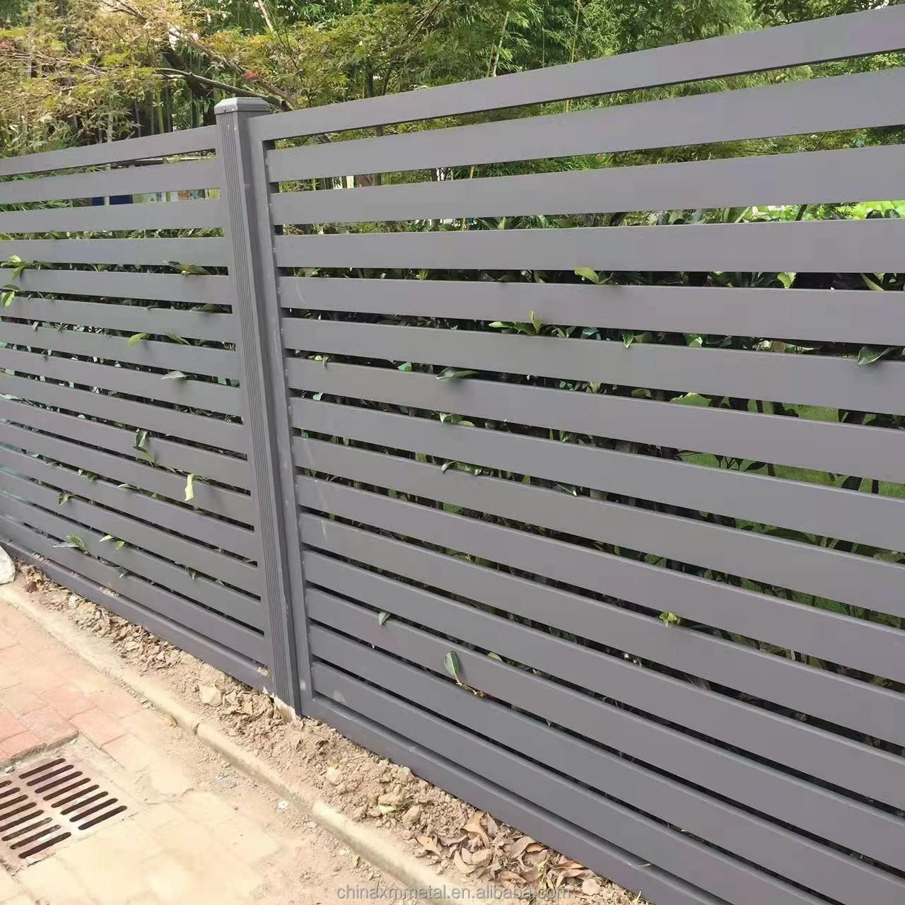 Aluminum Garden Fence Slats Trellis Gates Wholesale Composite Fence