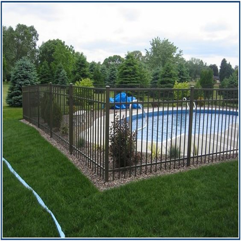 Pool Steel Fence Stylish Pool Fencing Removable Aluminum Metal Security Fence