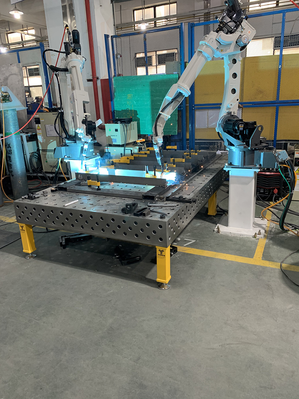 Top Quality 3d/2d D22 Welding Table Extending To Build Big Welding Platforms For Big Structures Welding