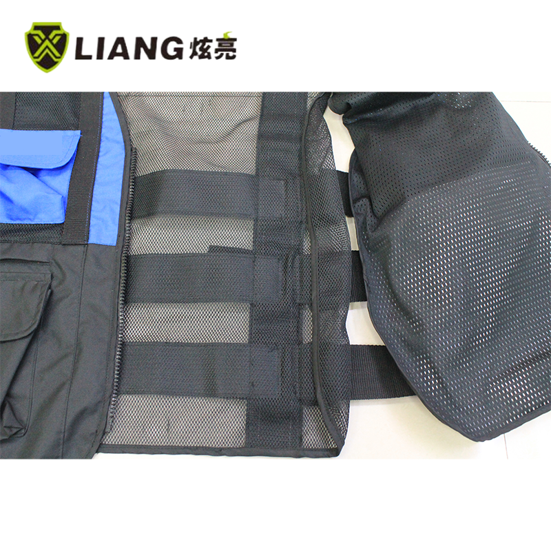 reflective safety tactical vest High Visibility Outdoor exercise Multifunctional pocket traffic vest safety vest with logo