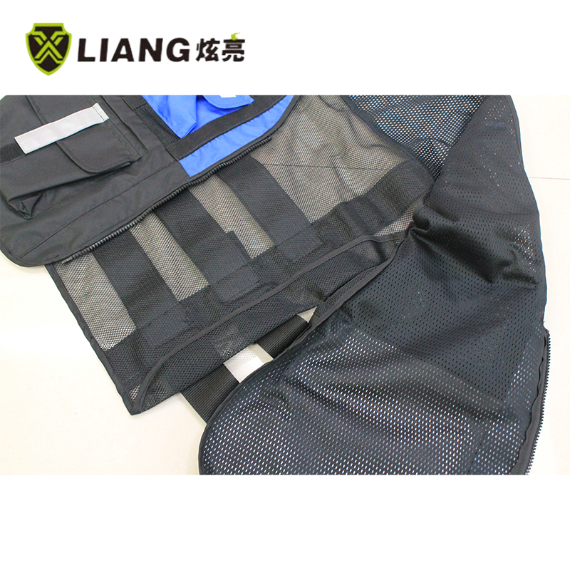 reflective safety tactical vest High Visibility Outdoor exercise Multifunctional pocket traffic vest safety vest with logo