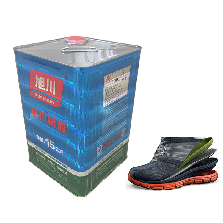 Adhesive water-based polyurethane foam spray glue for shoe