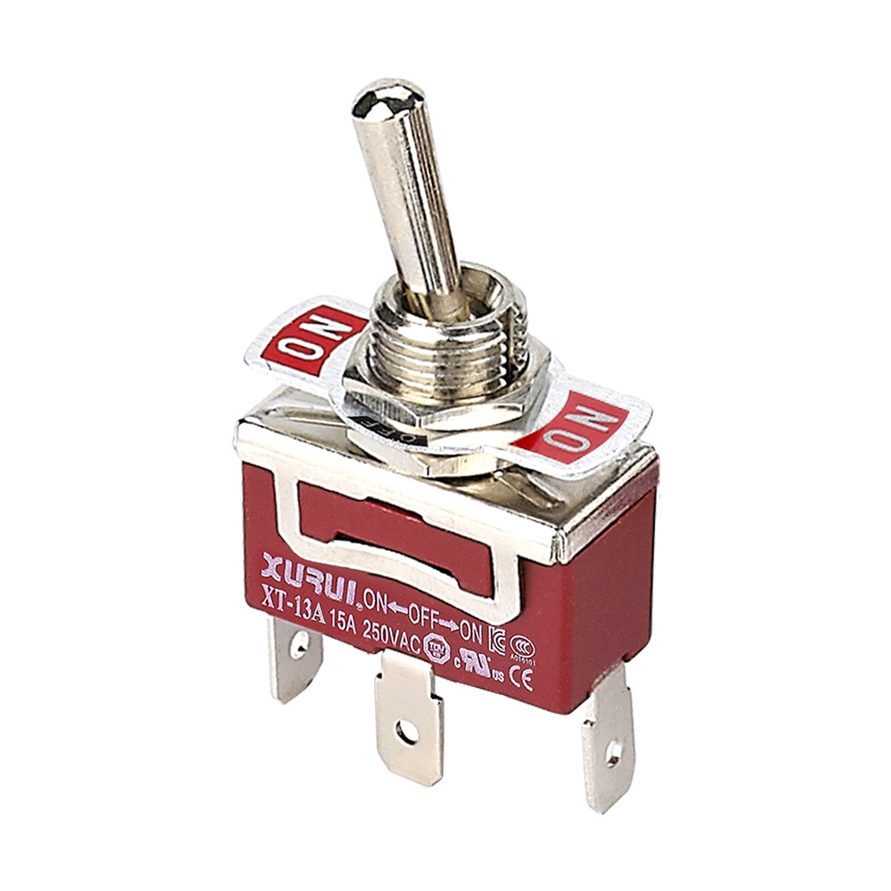 12 volt spring return toggle switch / 3-way on off on momentary toggle switch