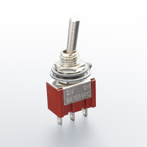 Subminiature toggle switch 6A 125VAC/ Mini toggle switch SPDT