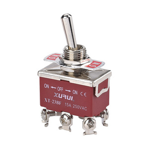 on off on 12V illuminated toggle switch 1122 type