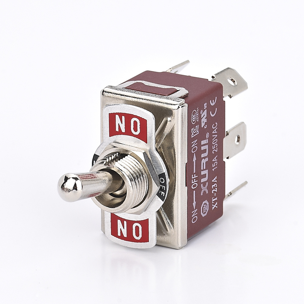 15A 250V 20A 125V AC ON/OFF/ON 3 Position DPDT Heavy Duty Rocker Toggle Switch