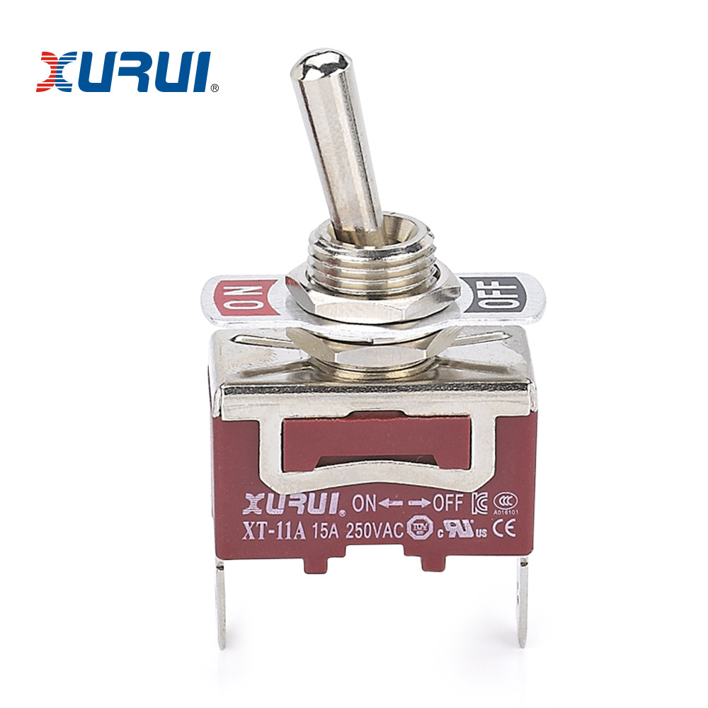 15A 25A 250VAC on off Momentary toggle switch