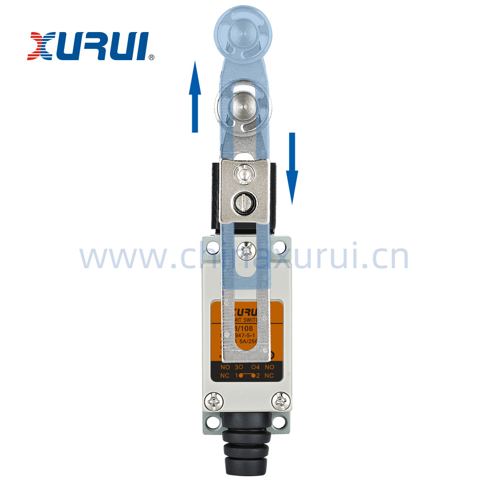 ME8108 5A IP65 mini limit switch with UL TUV CE certifications