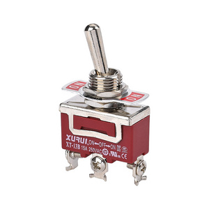 12 volt spring return toggle switch / 3-way on off on momentary toggle switch