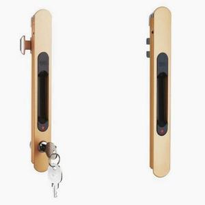 Best Sell Aluminium Sliding Window  Locks Aluminium  Handle  Domal Window Lock With Keys