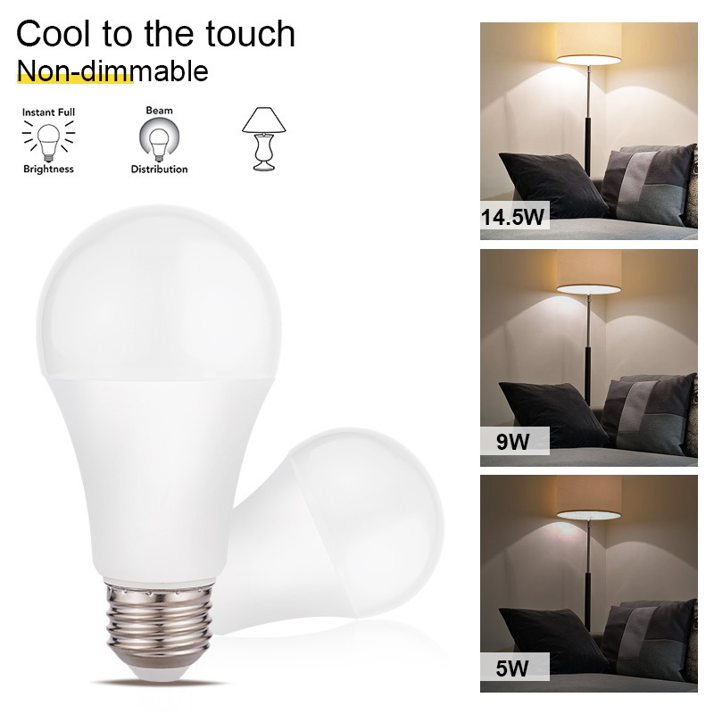 3-Way 40-60-100W 5.5-9-14.5W 120V UL ETL ES listed A19 E26 Energy saving LED BULB Light