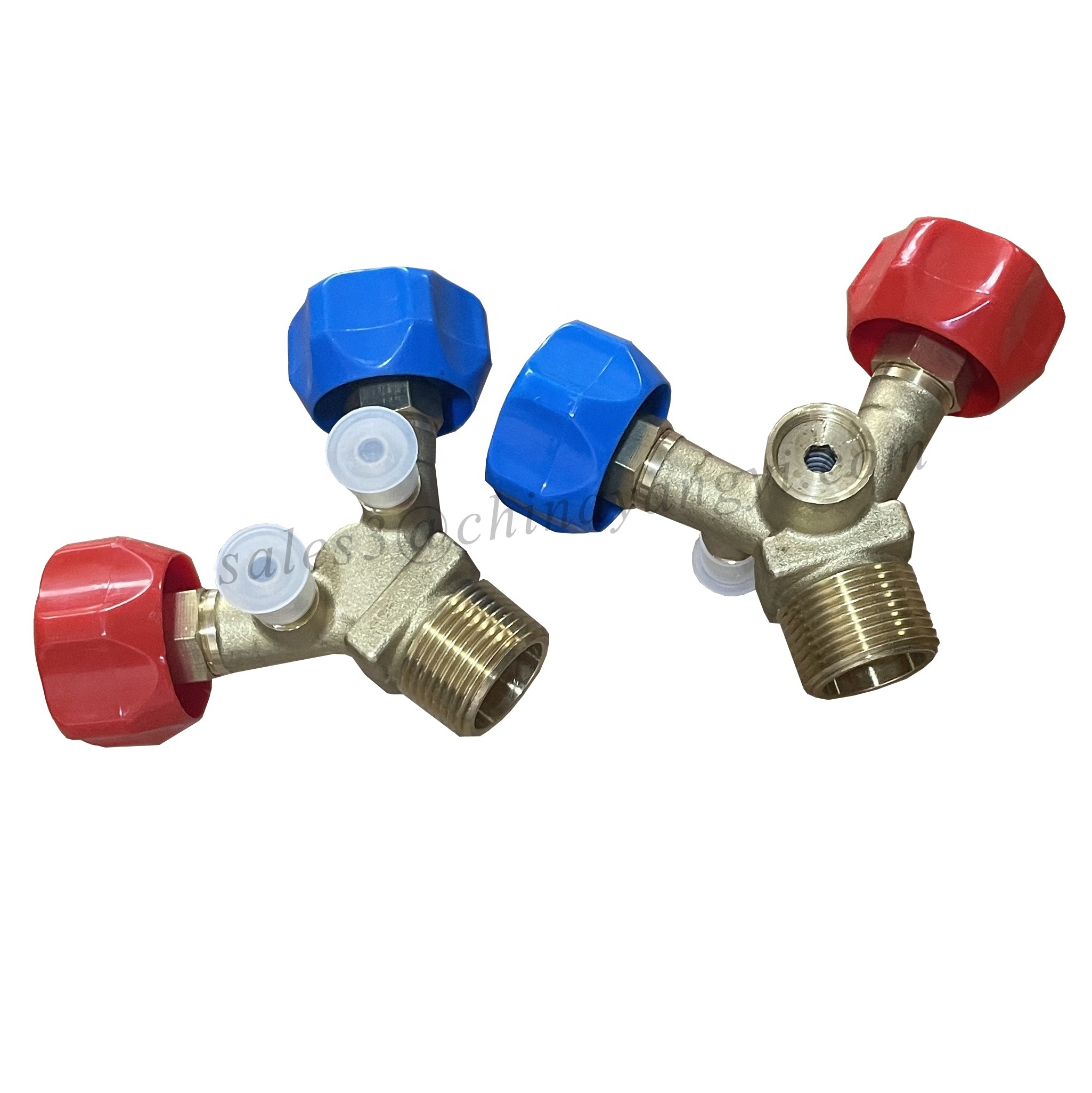 Refrigerants Gas Cylinder Valve High Pressure Brass Valve and Shut off Valve for Gas Recovery Tank