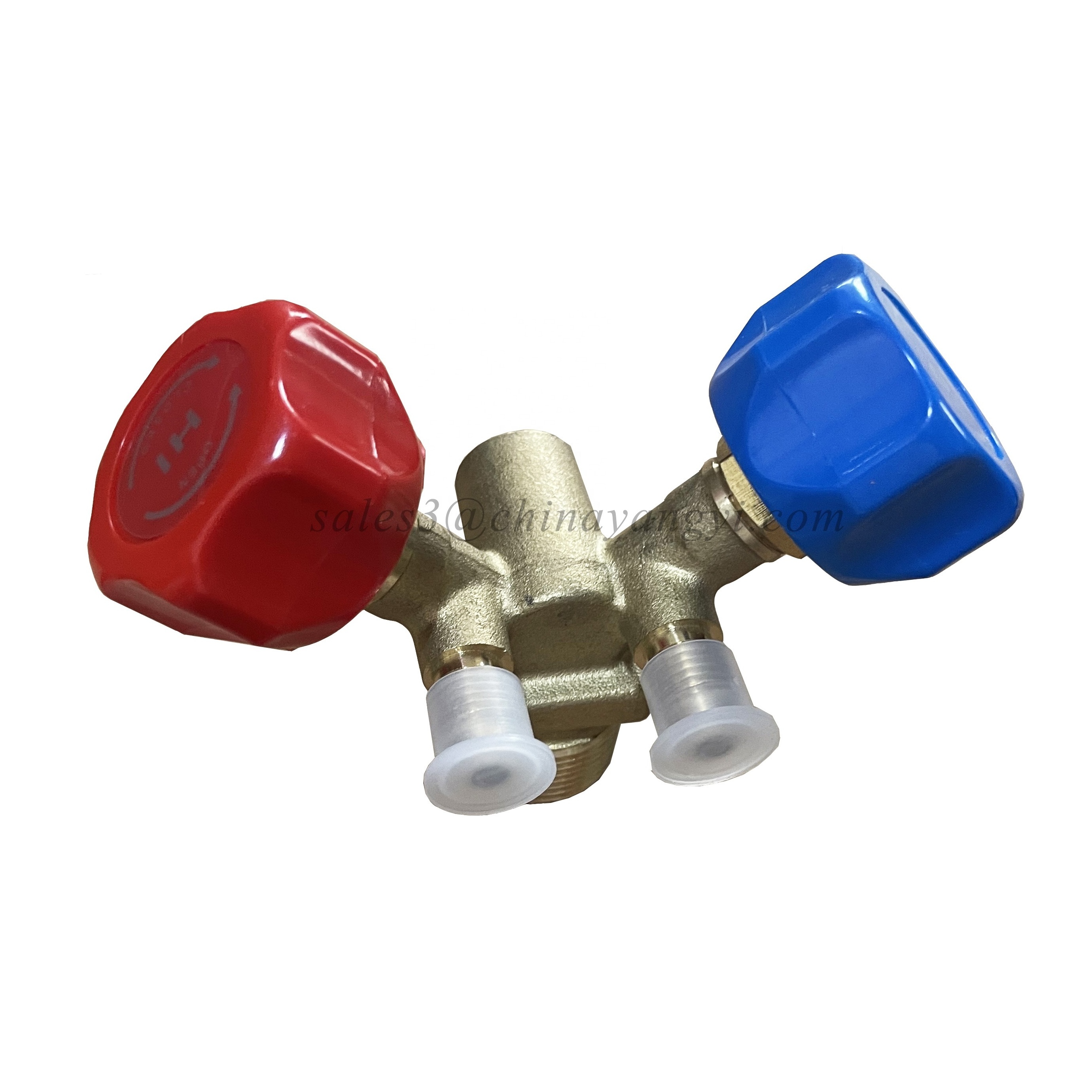 Refrigerants Gas Cylinder Valve High Pressure Brass Valve and Shut off Valve for Gas Recovery Tank