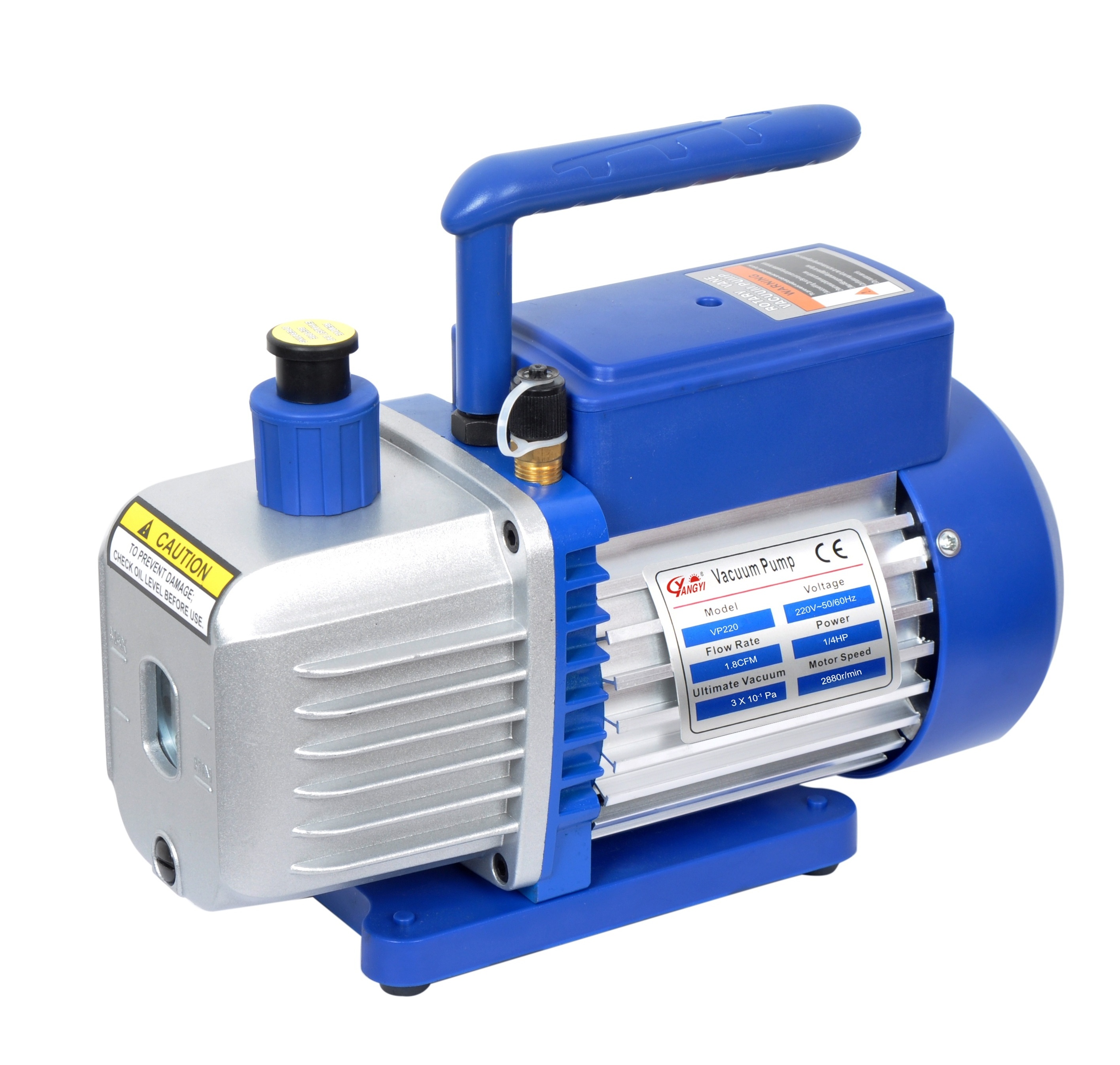 Dual stage electric vacuum pump hvac vacuum pump 1.8CFM VP215