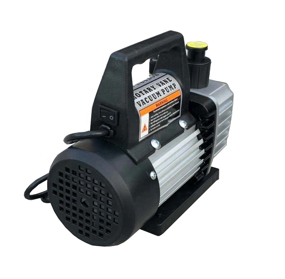 Factory Price AC Rotary Vane Vacuum pump for Gas R134a Gas refrigerant and Air Condition Maintenance with pump oil