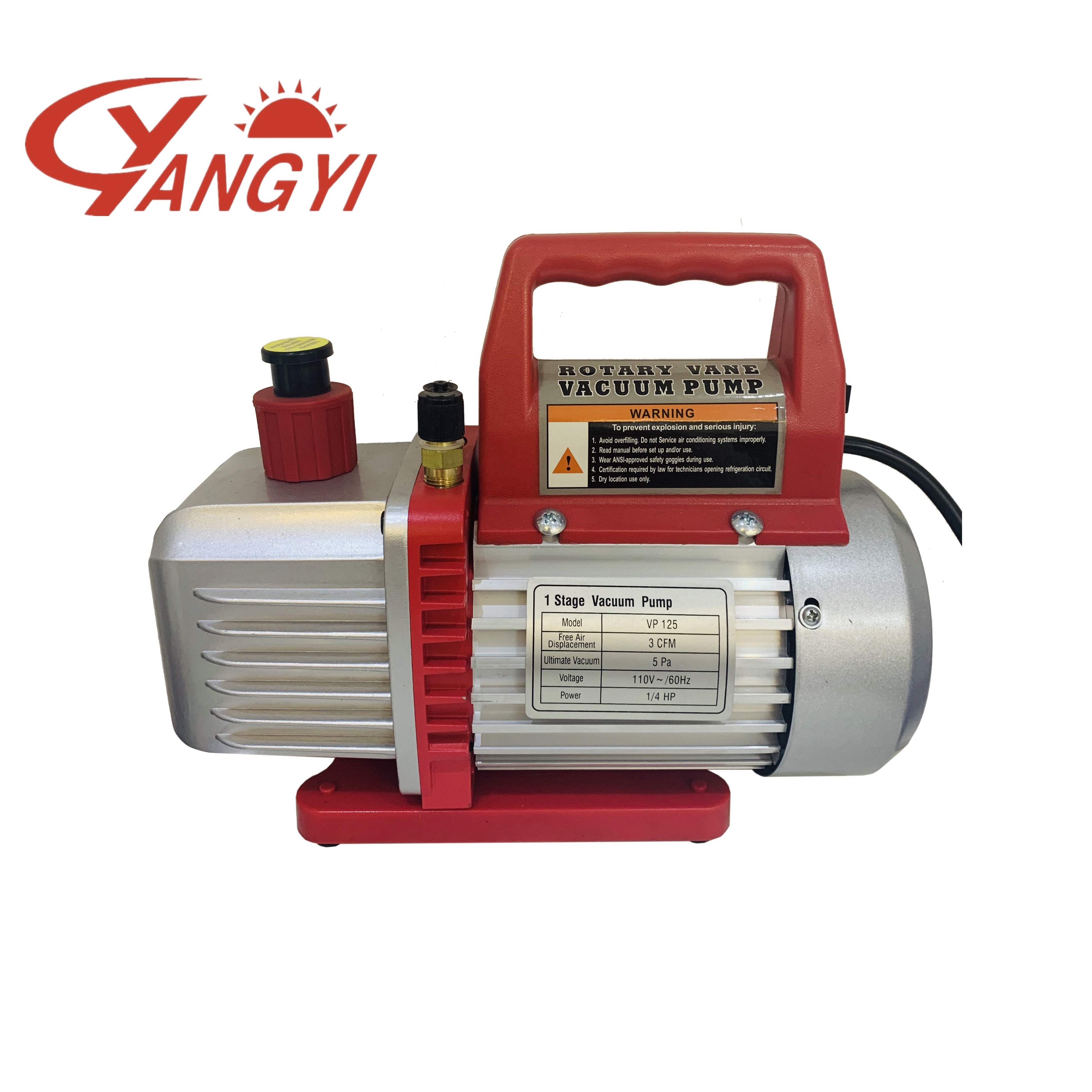 Hot selling Portable Car Air Conditioning Oil Pump HVAC Two Stage Rotary Vane Air Vacuum Pumps A/C Refrigeration