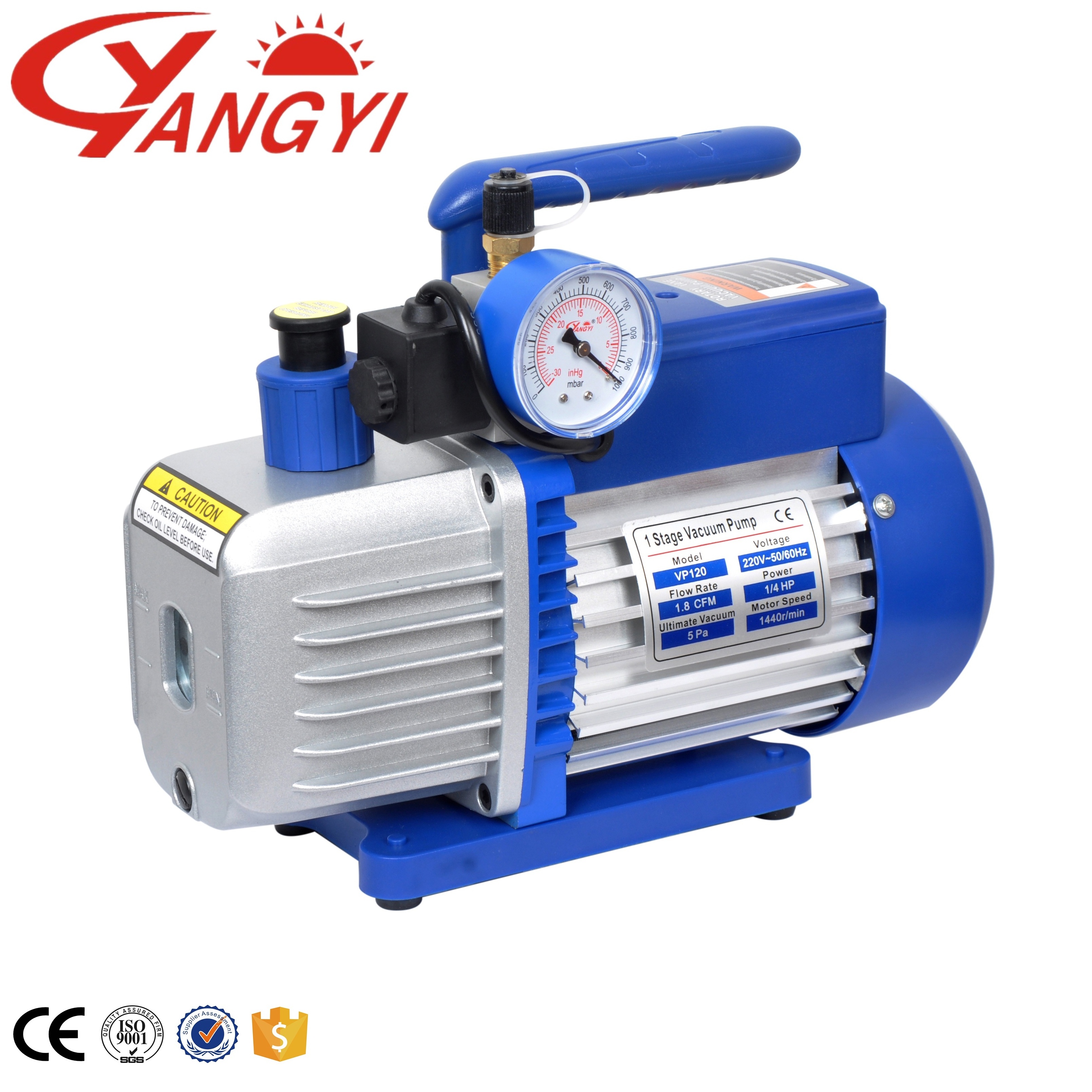 Wholesale Price Auto Car Refrigeration micro Vacuum Pump 4CFM for HVAC air conditioner with Automatic Anti-backflow valve