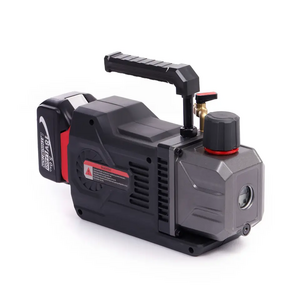 Dual Voltage Cordless Battery Vacuum Pump 18V 110V 220V  Brushless DC motor R32 HVAC Vacuum Pump 2CFM With Shut off Valve