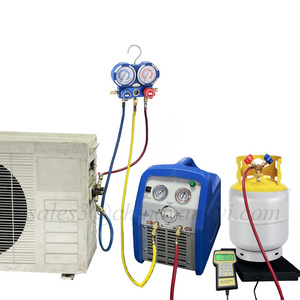 R32,R1234yf Refrigerant Recovery Unit/machine 3/4 HP Car Air Condition machine for other refrigeration as R410A, R134A