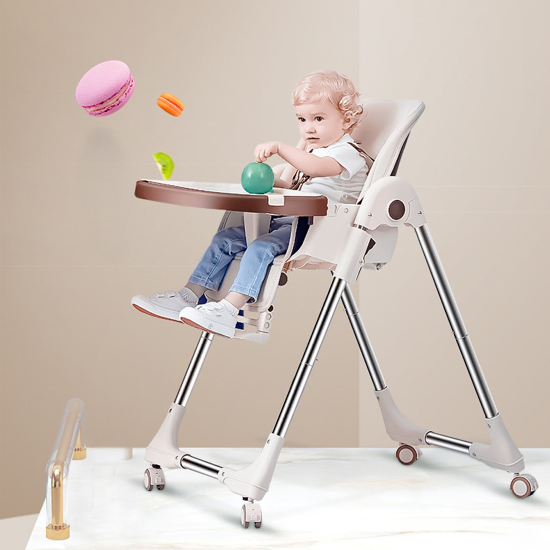 Made In China high chair baby feeding foldable multi-function baby swing chair for baby feeding