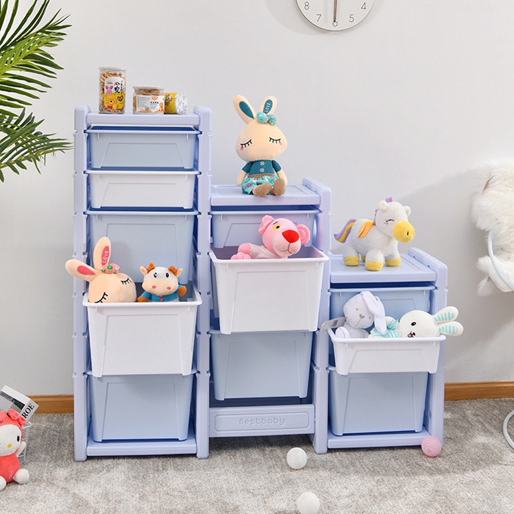 Promotional High Quality Pe Kids Toy Storage Organizer Kids Toy Storage Shelf