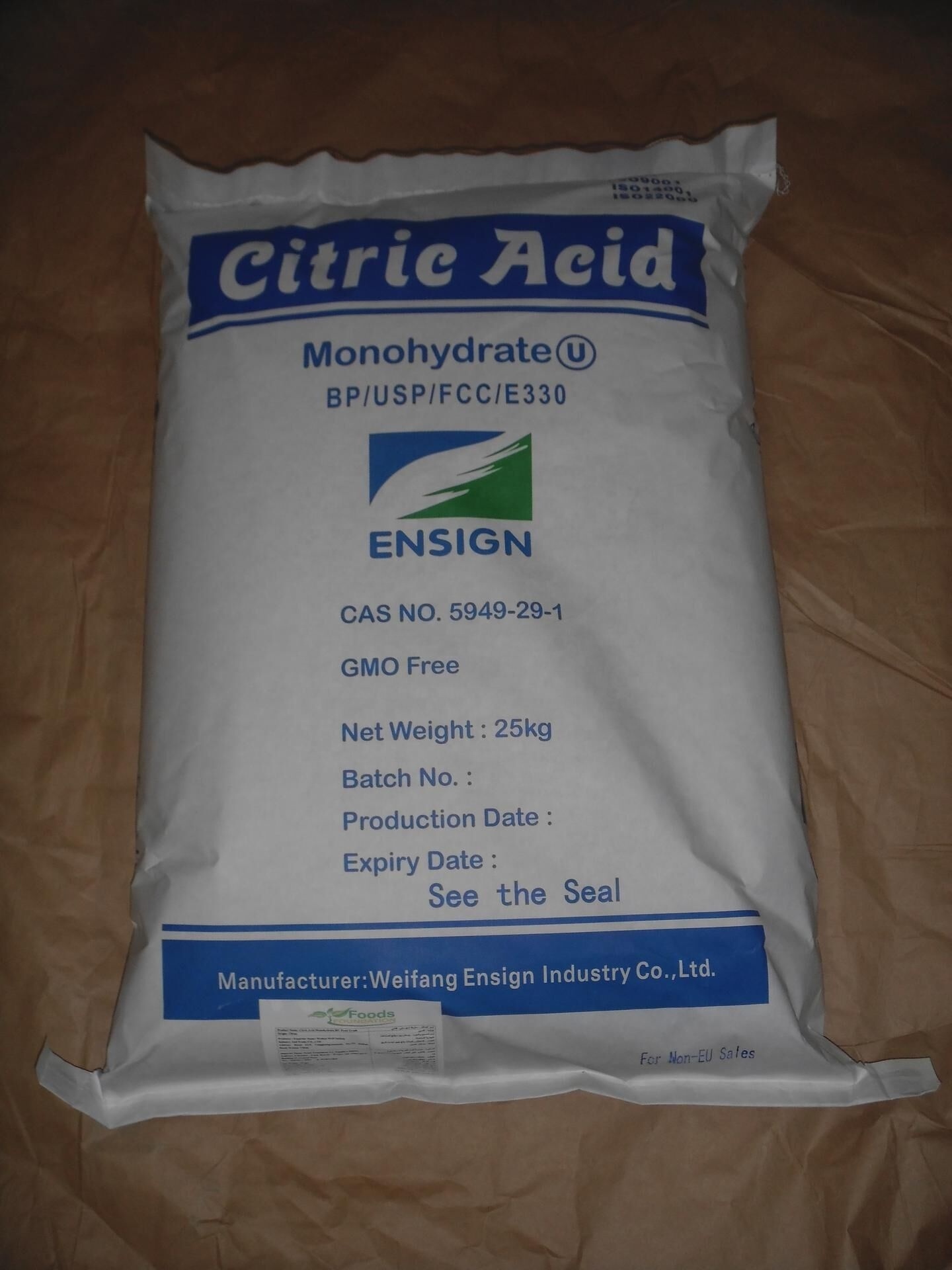 Citric Acid best price CAS 77-92-9 Citric acid anhydrous in stock Citric Acid food additives