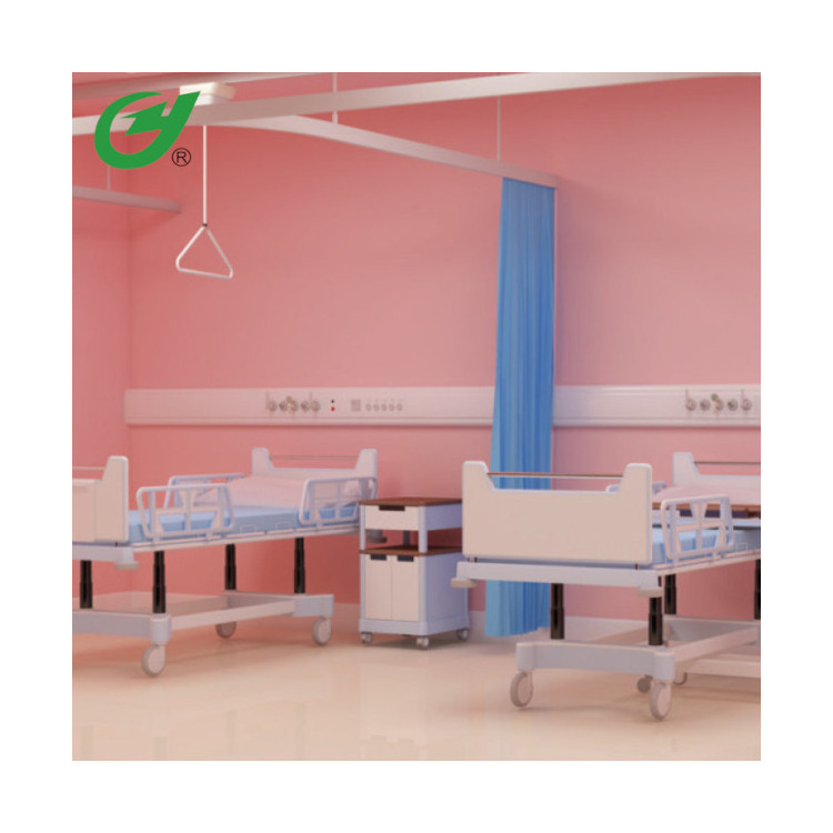 Hospital Partition Curtain Fabric PET/RPET Spunbond Nonwoven Fabrics For Cubicle Curtains