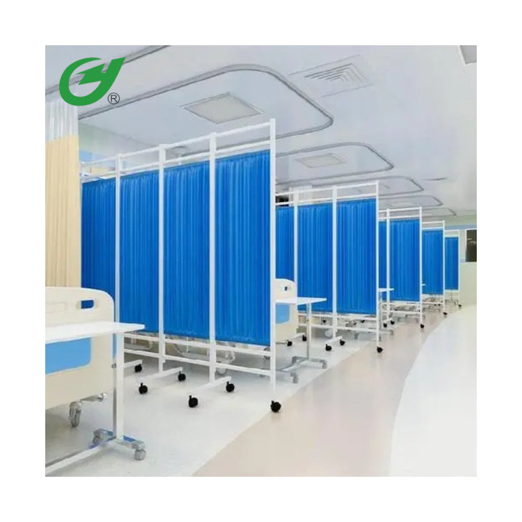 Hospital Partition Curtain Fabric PET/RPET Spunbond Nonwoven Fabrics For Cubicle Curtains