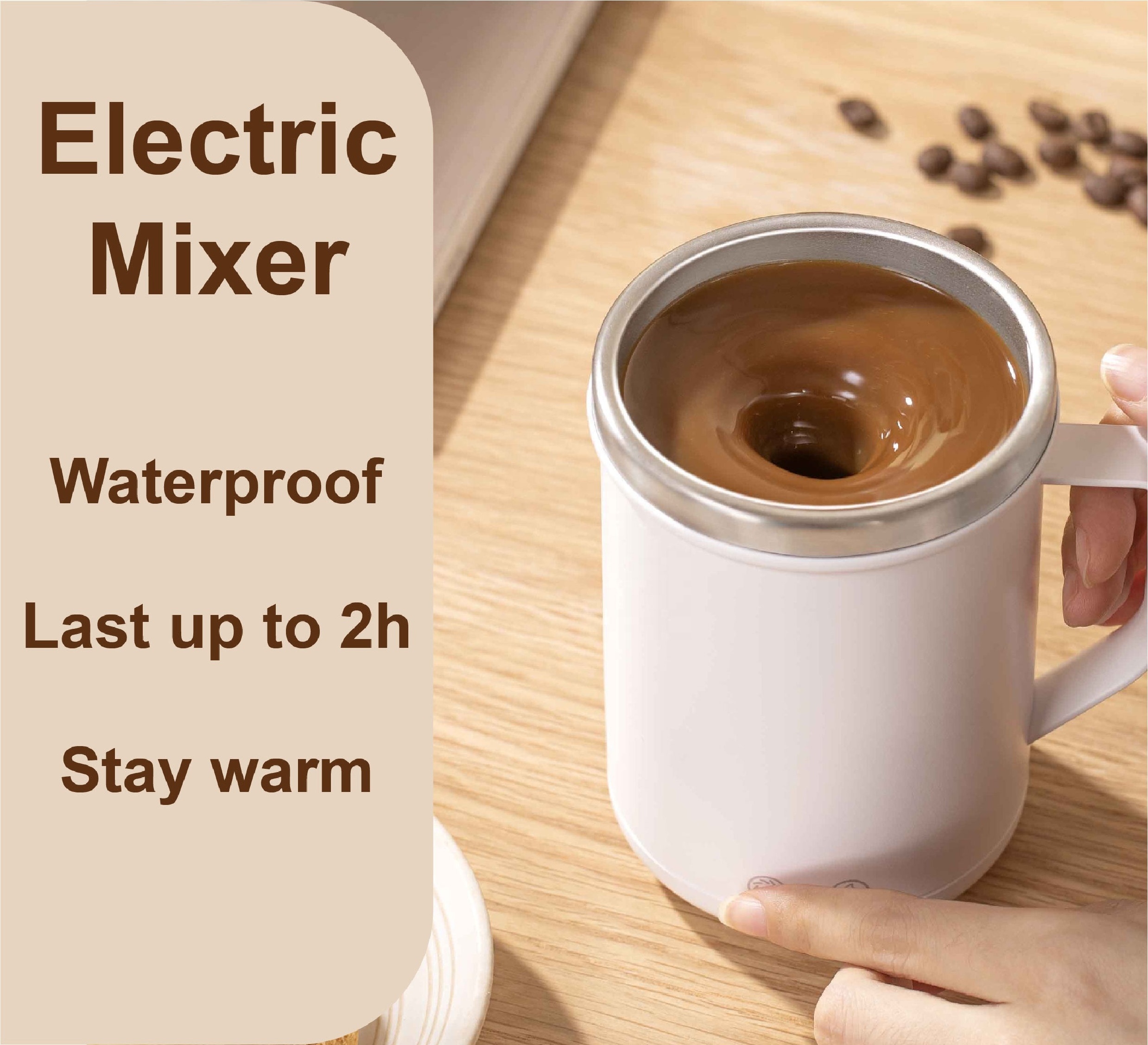 Smart Stainless Steel Coffee Cup Warmer Set for Office Desk Use Mug Warmer Heating Plate