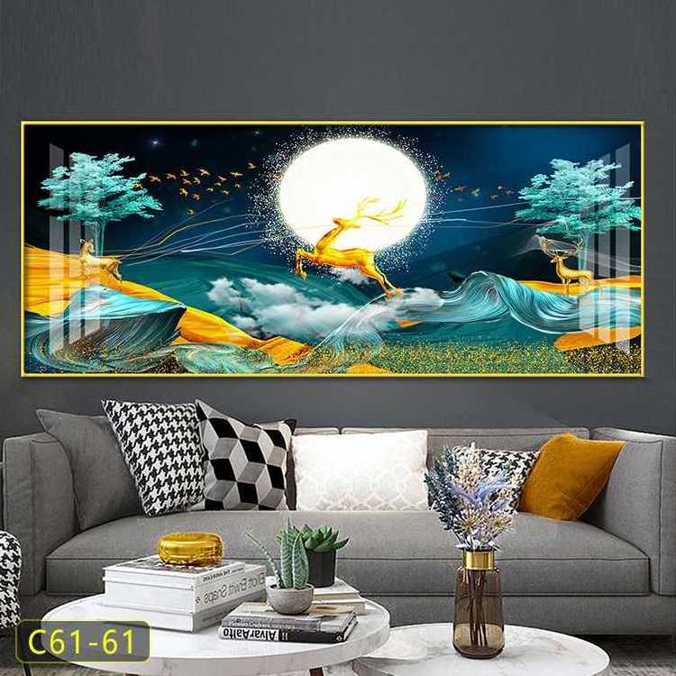 Custom Living Room Decoration Wholesale 5d Wall Art Picture crystal paintings for living room wall home decor