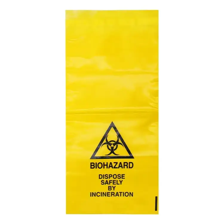 Biohazard specimen bag