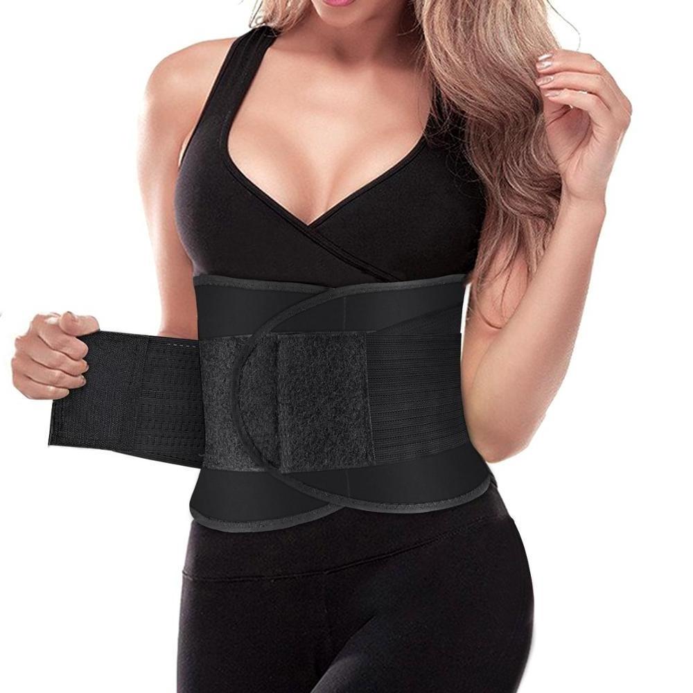 Neoprene waist trainer Sweat Sport Belt Waist Trimmer Slimming Band Weight Loss Fitness Waist Trainer Belt for Women