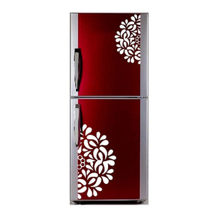 DIY self adhesive home decor vinyl Stickers for wall Furniture Fridge Sticker flower refrigerator