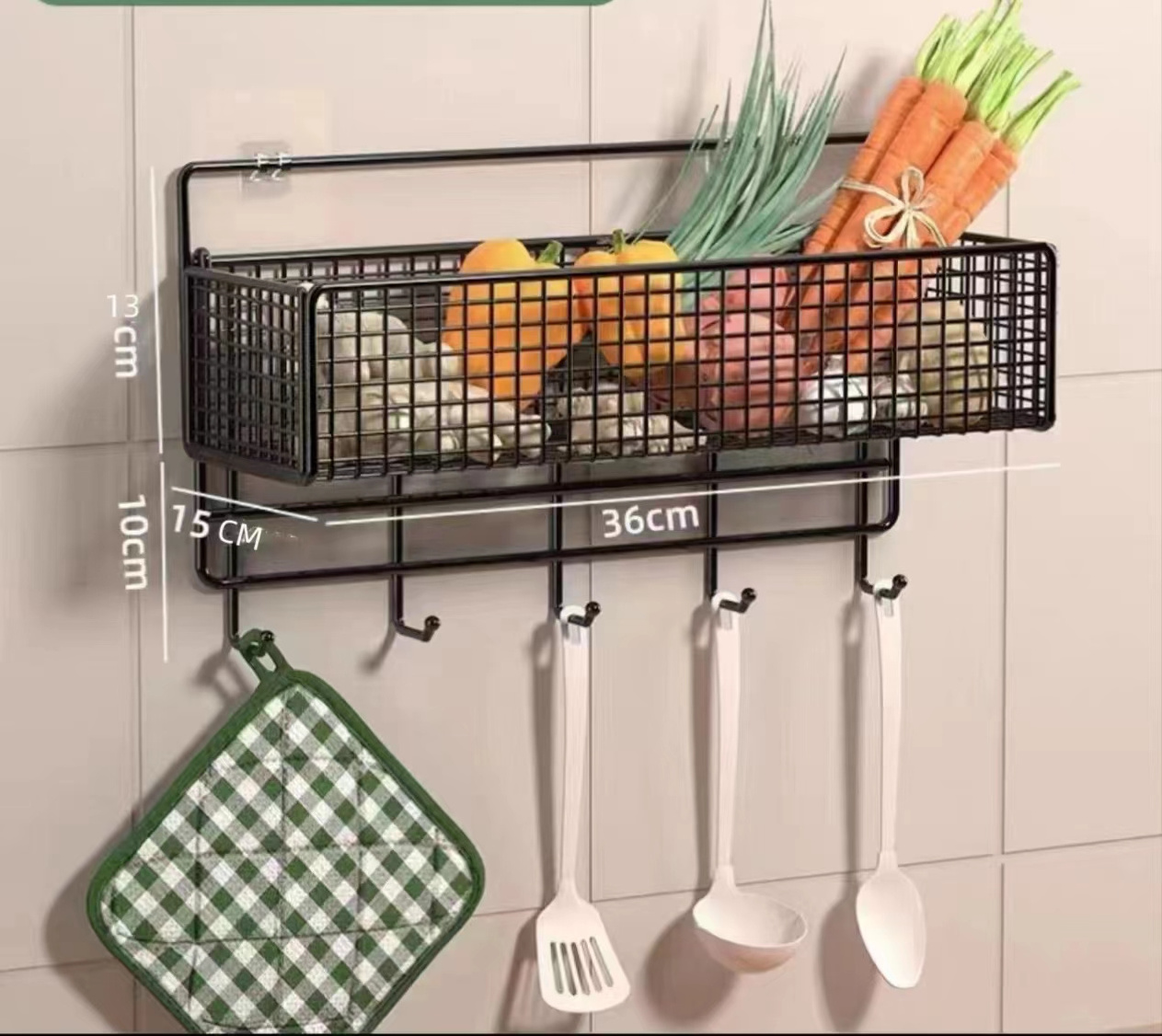 Rustproof Adhesive Shower Caddy Basket Shelf Soap Holder No Drilling Wall-mounted Bathroom Shower Storage Household Kitchen