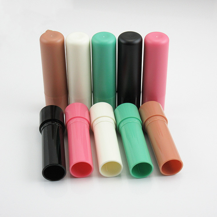 4g Colorful DIY Lip Balm bottle empty bottle Plastic Lipstick Sub bottling Gel Packaging Container Lipstick tube