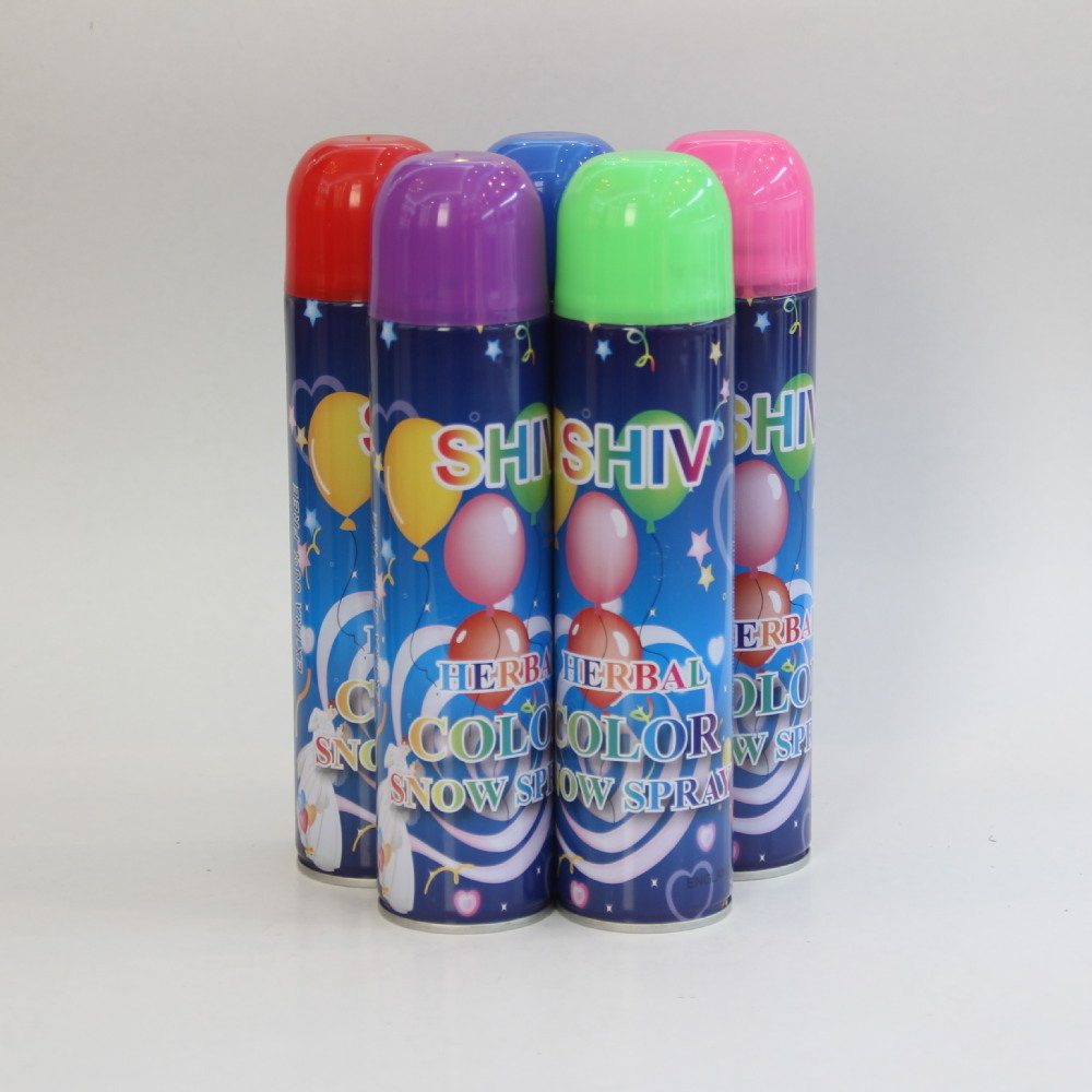 Color Snow Spray For Indian Holi Day Celebrate,Party Snow