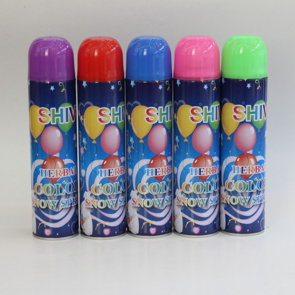 Color Snow Spray For Indian Holi Day Celebrate,Party Snow