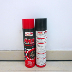 Aerosols Car Care Tire /Tyre Foam Shine Cleaner