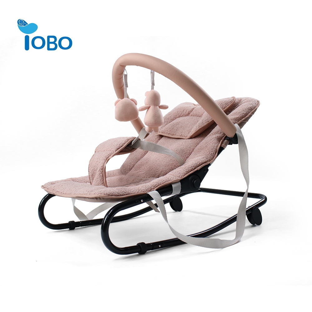 New 2-in-1 Bouncer & Rocker Duo Convenient and Portable Rocker and Bouncer for Babies Includes Soft Toys and Soothing Vibrations