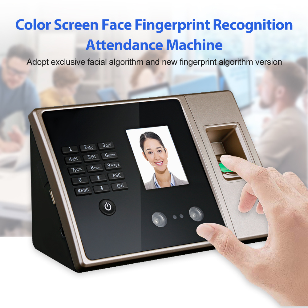 Efficient Biometric Face Time Attendance System with Fingerprint Reader FA02