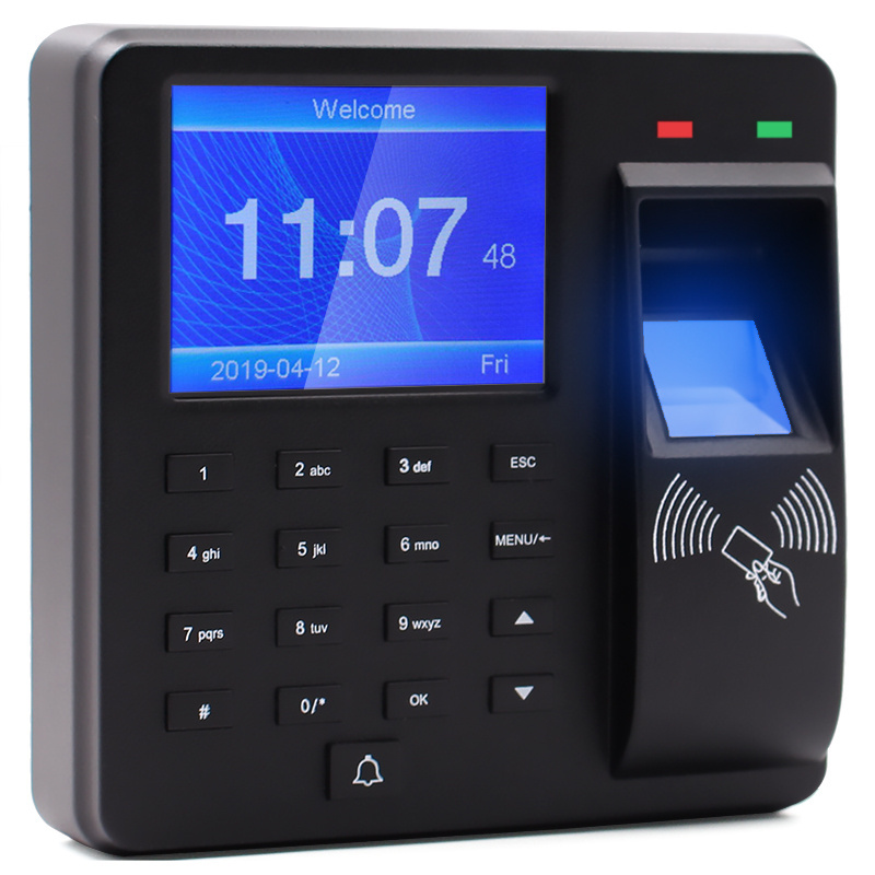 Attendance Access Control Fingerprint Password Time Attendance And Access Control Device for Office