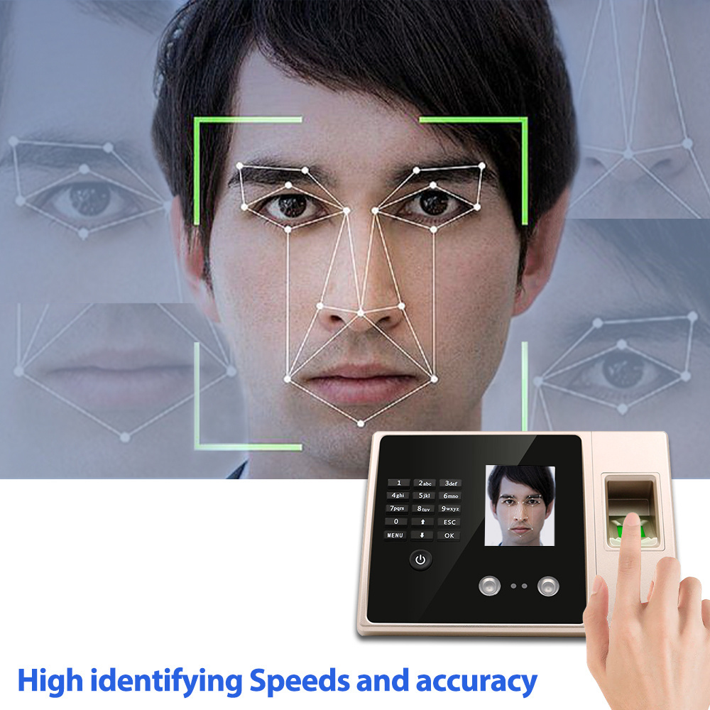 Efficient Biometric Face Time Attendance System with Fingerprint Reader FA02