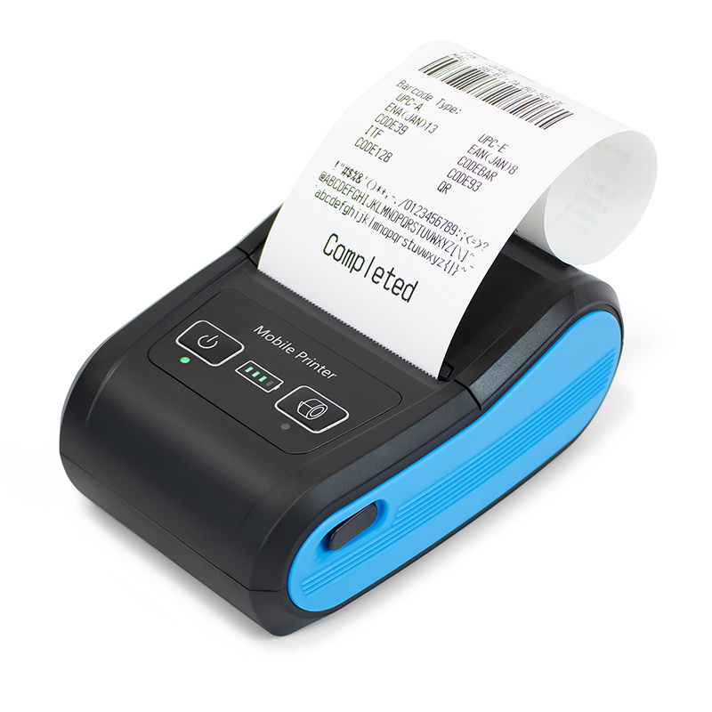 2023 New Arrivals H22 58mm Thermal Printer Bluetooth Portable Mini Receipt Ticket Printer for Android, IOS