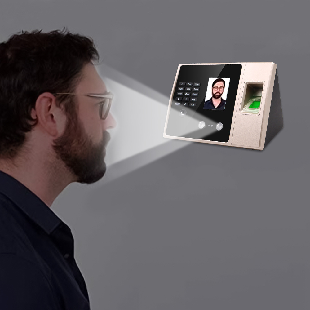 Efficient Biometric Face Time Attendance System with Fingerprint Reader FA02