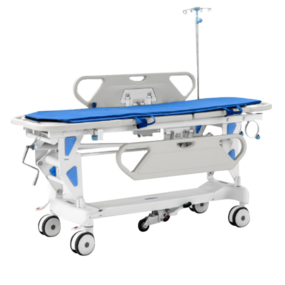 YFTC-J2B Manufacturer Patient Transfer Cart Trolley Medical Equipment Hospital Stretcher Bed