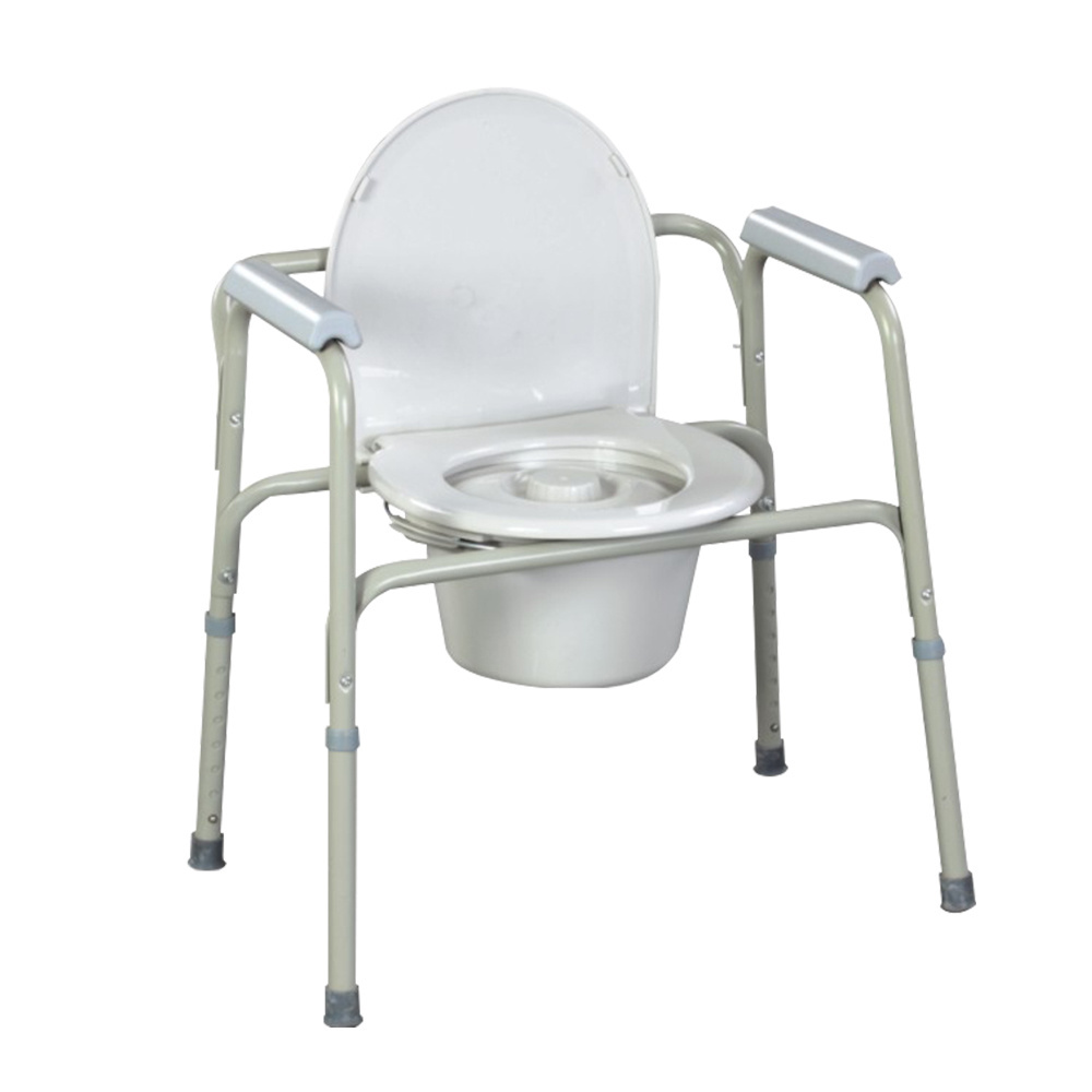 YF-CO05 High Quality Steel Toilet Chair Foldable Toilet Chair For The Elderly Hospital Chairs Home Furniture